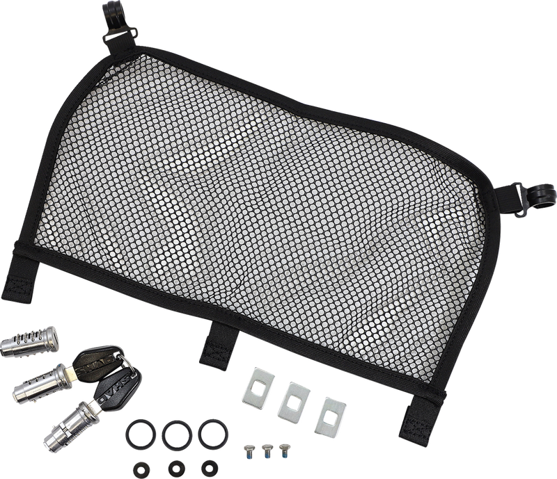MOOSE RACING Kenai Case - 47 - Right - Silver D0TR47100RKM