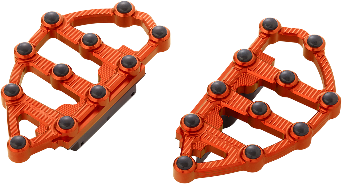 ARLEN NESS MX Passenger Floorboards - Orange 06-877