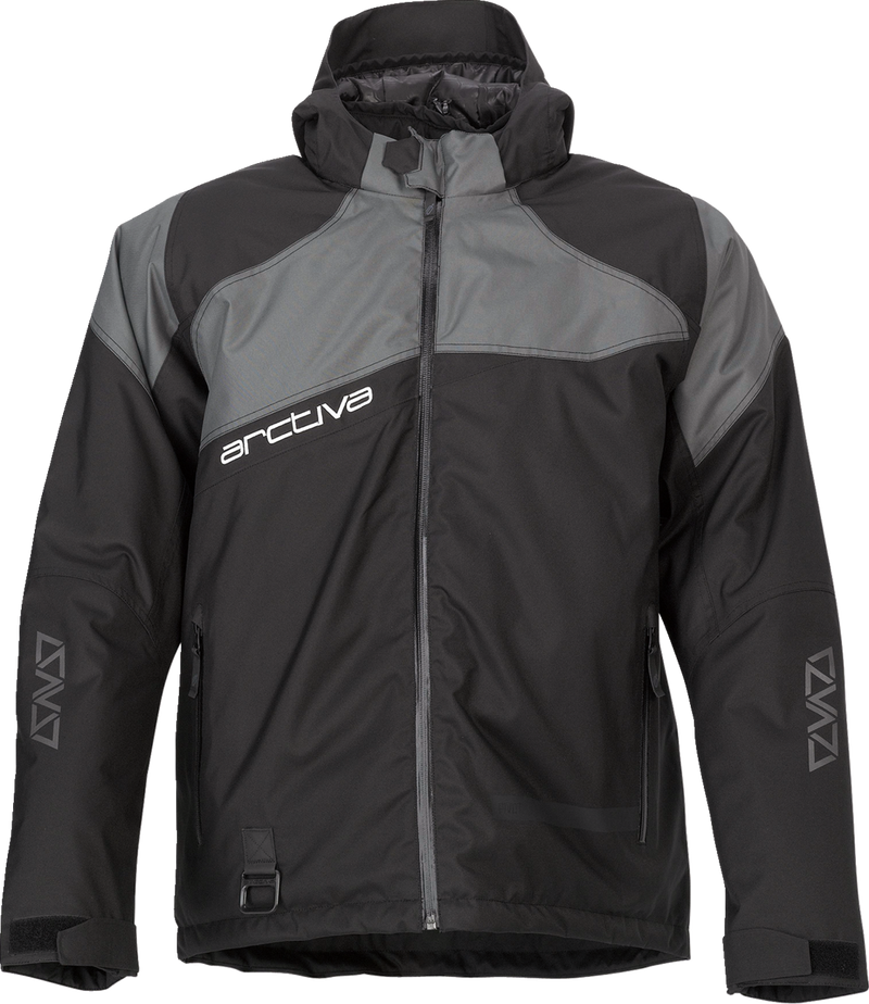 ARCTIVA Pivot 5 Hooded Jacket - Black/Gray - Medium 3120-2055