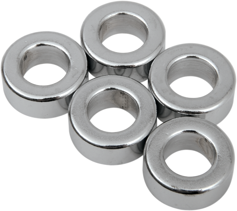 DRAG SPECIALTIES Spacer - Chrome - 5/16" x 5/8" x 1/4" MPB508