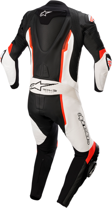ALPINESTARS Missile v2 - 1-Piece Suit - Black/White/Red Fluorescent - US 38 / EU 48 3150122-1231-48