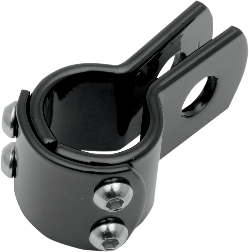 DRAG SPECIALTIES Clamp - Universal - 1" - 3-Piece - Black 77-6017B