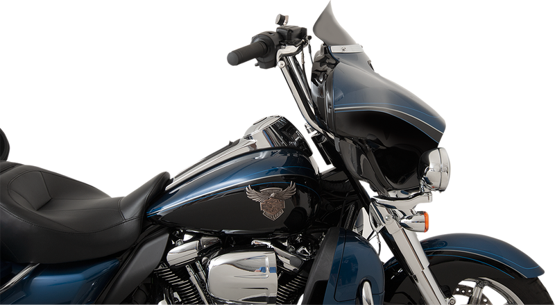 KLOCK WERKS Flare™ Windshield - 5" - Black - '14-'23 FLH KWW-01-0319
