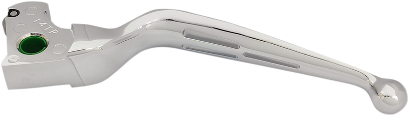 DRAG SPECIALTIES Clutch Lever - Wide Blade - Slotted - Chrome H07-0606-C