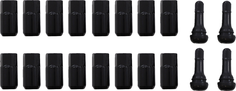 MOOSE UTILITY Lug Nut - 12 mm x 1.50 - Black - 16 Pack SP300MO207B