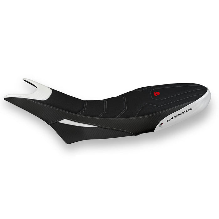 Ducati Hypermotard 950 2019-2024 Seat Cover Tappezzeria Italia Ultragrip in White
