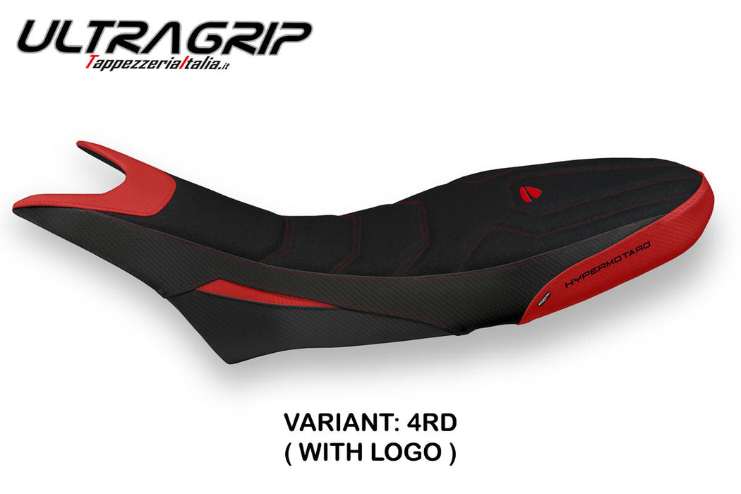 Ducati Hypermotard 950 2019-2024 Seat Cover Tappezzeria Italia Ultragrip in Red