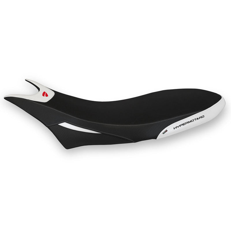Ducati Hypermotard 950 2019-2024 Seat Cover Tappezzeria Italia Comfort in White