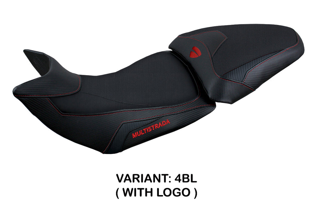 Ducati Multistrada 1200 1260 2015-2020 Seat Cover Tappezzeria Italia in Black