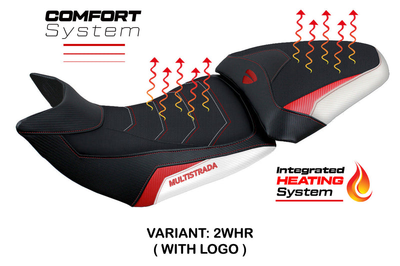 Ducati Multistrada 1200 1260 2015-2020 Seat Cover Tappezzeria Italia Comfort Heated in SE