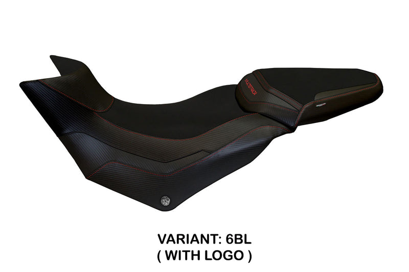 Ducati Multistrada 950 2017-2021 Seat Cover Tappezzeria Italia in Black