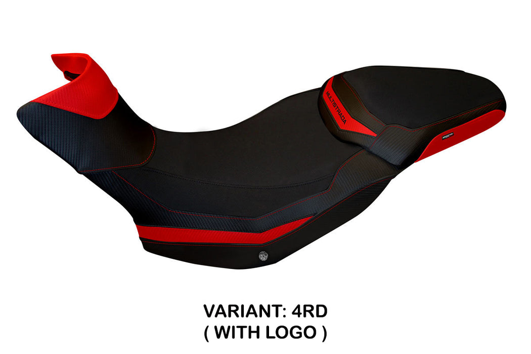 Ducati Multistrada 1200 1260 Enduro 2016-2021 Seat Cover Tappezzeria Italia in Red