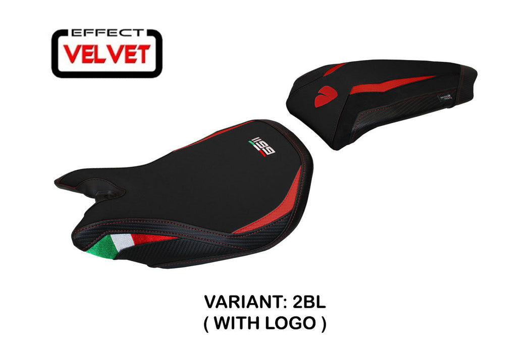 Ducati Panigale 1199 2011-2015 Seat Cover Tappezzeria Italia in Black