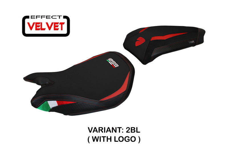Ducati Panigale 1299 2015-2018 Seat Cover Tappezzeria Italia in Black