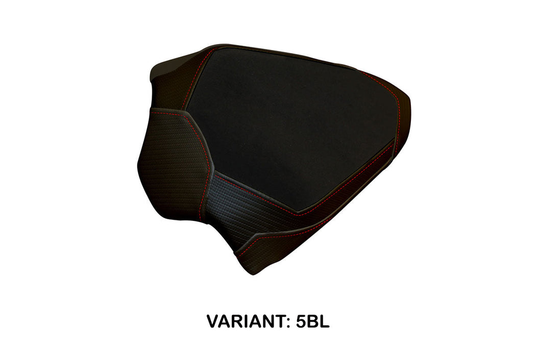 Ducati Panigale V4 2018-2024 Passenger Seat Cover Tappezzeria Italia in Black