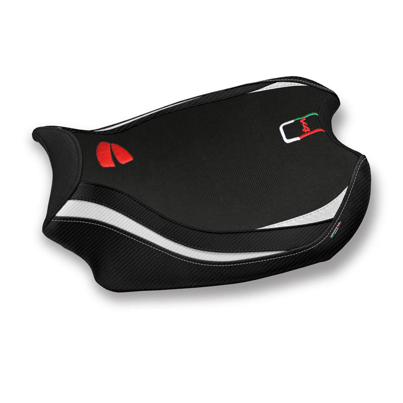 Ducati Panigale V4 2018-2024 Seat Cover Tappezzeria Italia Comfort in White