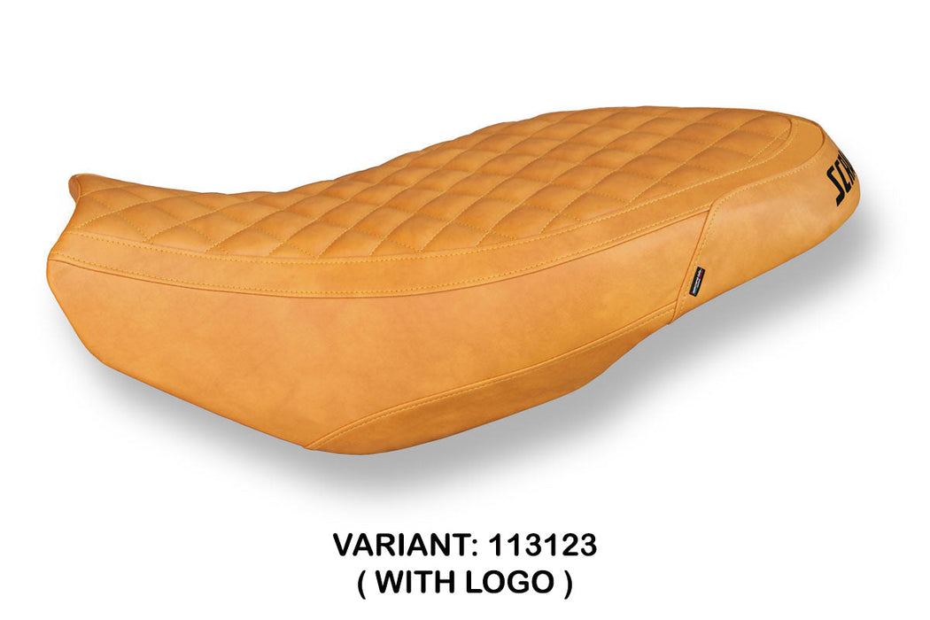 Ducati Scrambler 400 800 1100 2015-2024 Seat Cover Tappezzeria Italia in Vintage Camel