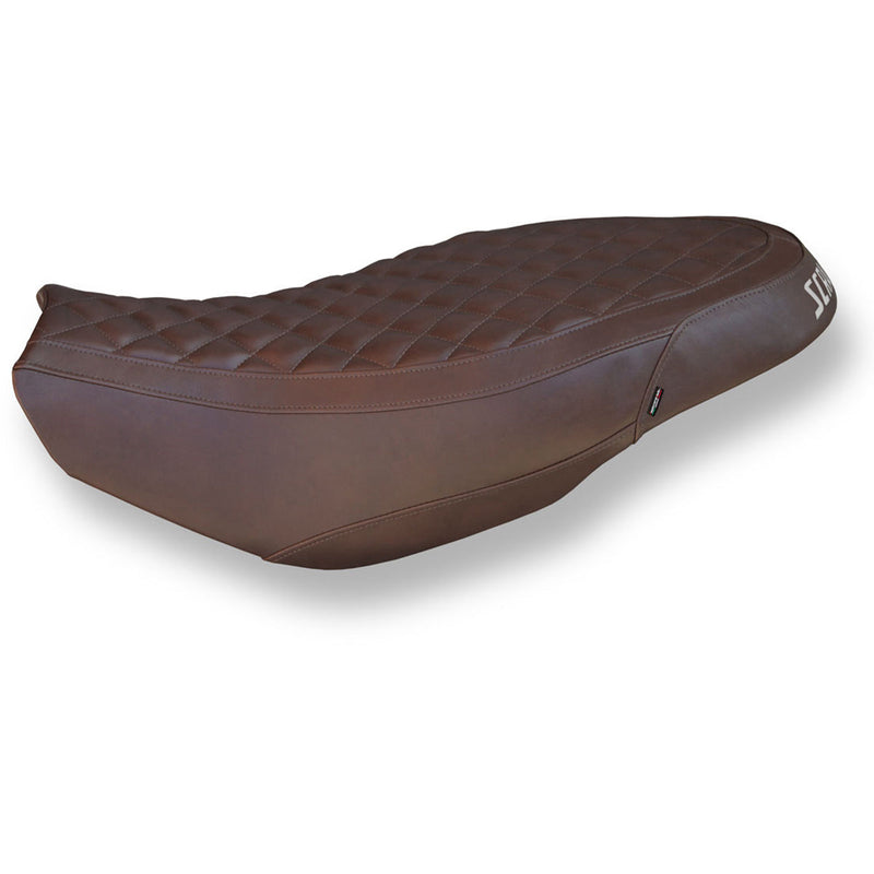 Ducati Scrambler 400 800 1100 2015-2024 Seat Cover Tappezzeria Italia in Vintage Brown