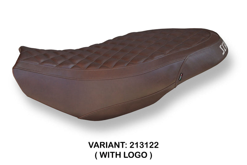 Ducati Scrambler 400 800 1100 2015-2024 Seat Cover Tappezzeria Italia in Vintage Brown
