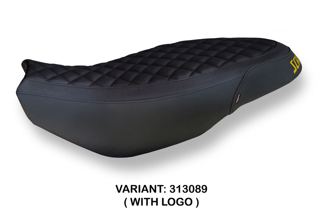 Ducati Scrambler 400 800 1100 2015-2024 Seat Cover Tappezzeria Italia in Vintage Black