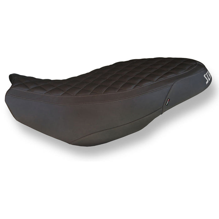 Ducati Scrambler 400 800 1100 2015-2024 Seat Cover Tappezzeria Italia in Vintage Dark Brown