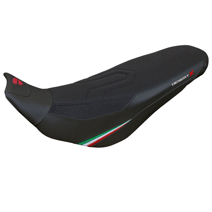 Ducati Desert X Rally 2022-2024 Seat Cover Tappezzeria Italia in Keren Comfort Black