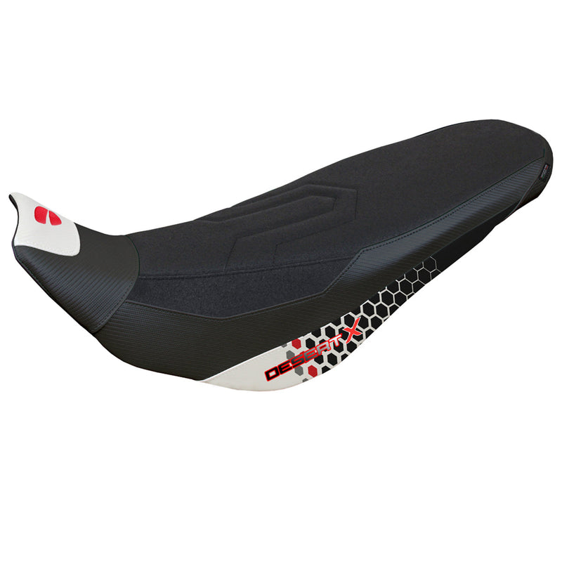 Ducati Desert X Rally 2022-2024 Seat Cover Tappezzeria Italia Comfort in Special White