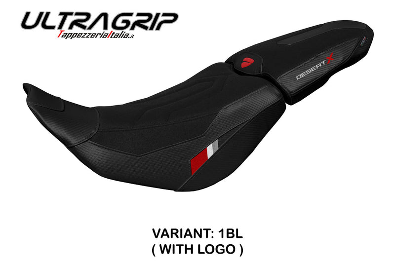 Ducati Desert X 2022-2025 Seat Cover Tappezzeria Italia in Thar Ultragrip Black