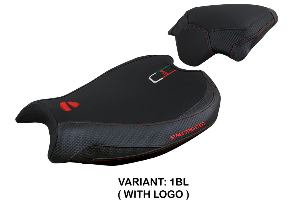 Ducati Streetfighter V2 2022-2024 Seat Cover Tappezzeria Italia in Black