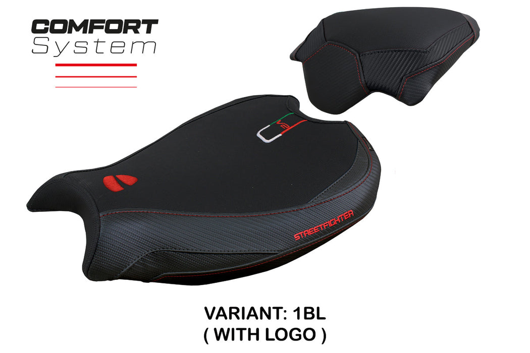 Ducati Streetfighter V2 2022-2024 Seat Cover Tappezzeria Italia Comfort in Black