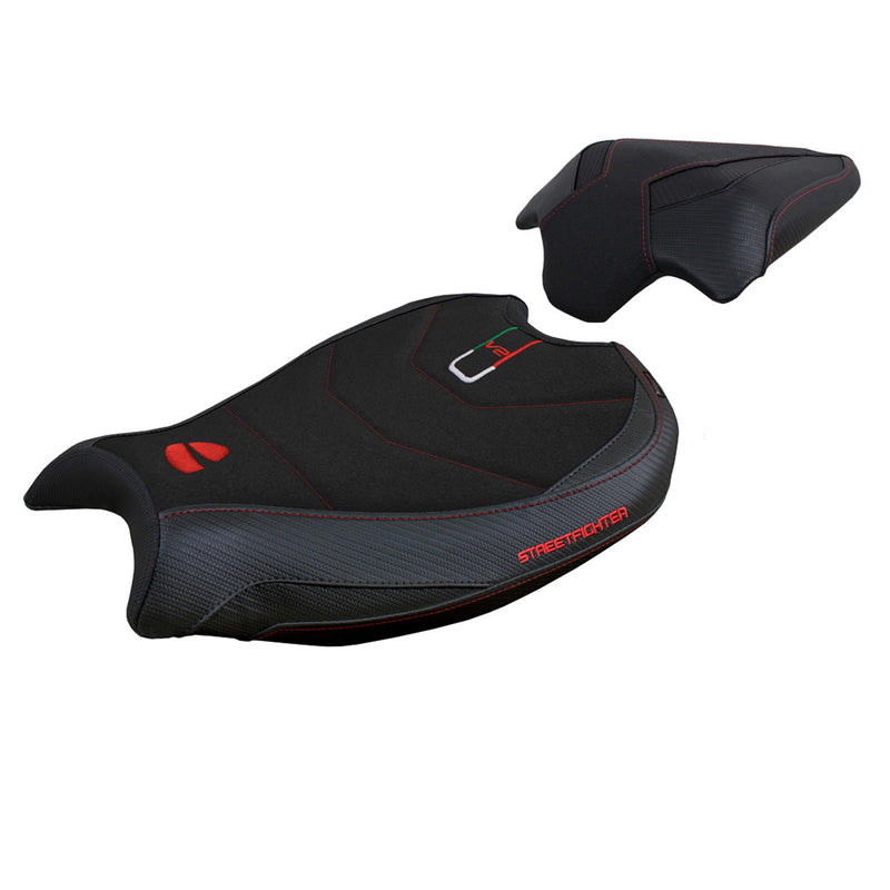 Ducati Streetfighter V2 2022-2024 Seat Cover Tappezzeria Italia Ultragrip in Black