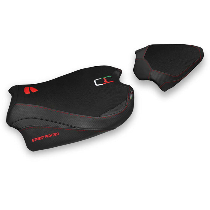 Ducati Streetfighter V4 2020-2024 Seat Cover Tappezzeria Italia Comfort in Black