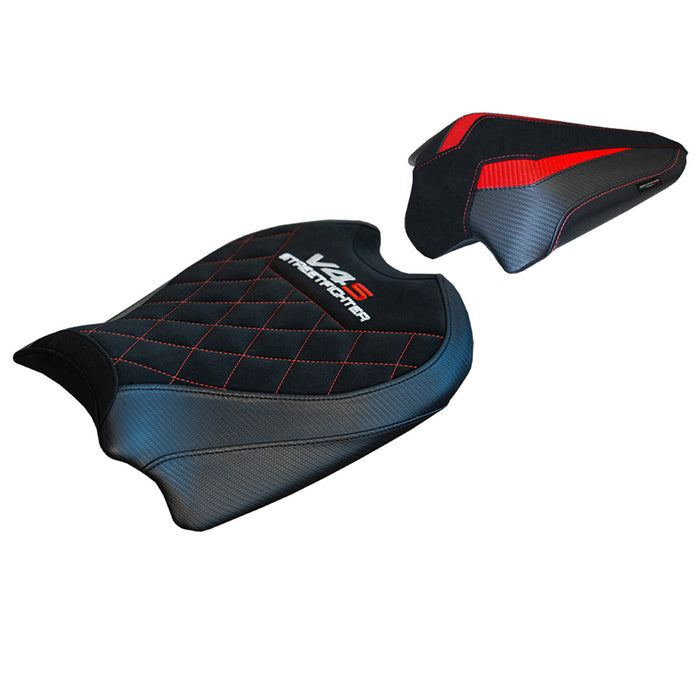 Ducati Streetfighter V4 S 2020-2024 Seat Cover Tappezzeria Italia in Velvet Black Diamond