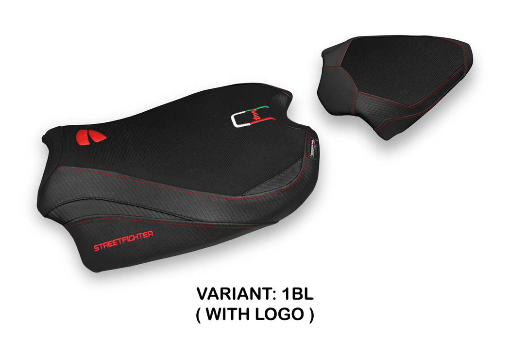 Ducati Streetfighter V4 2020-2024 Seat Cover Tappezzeria Italia in Black