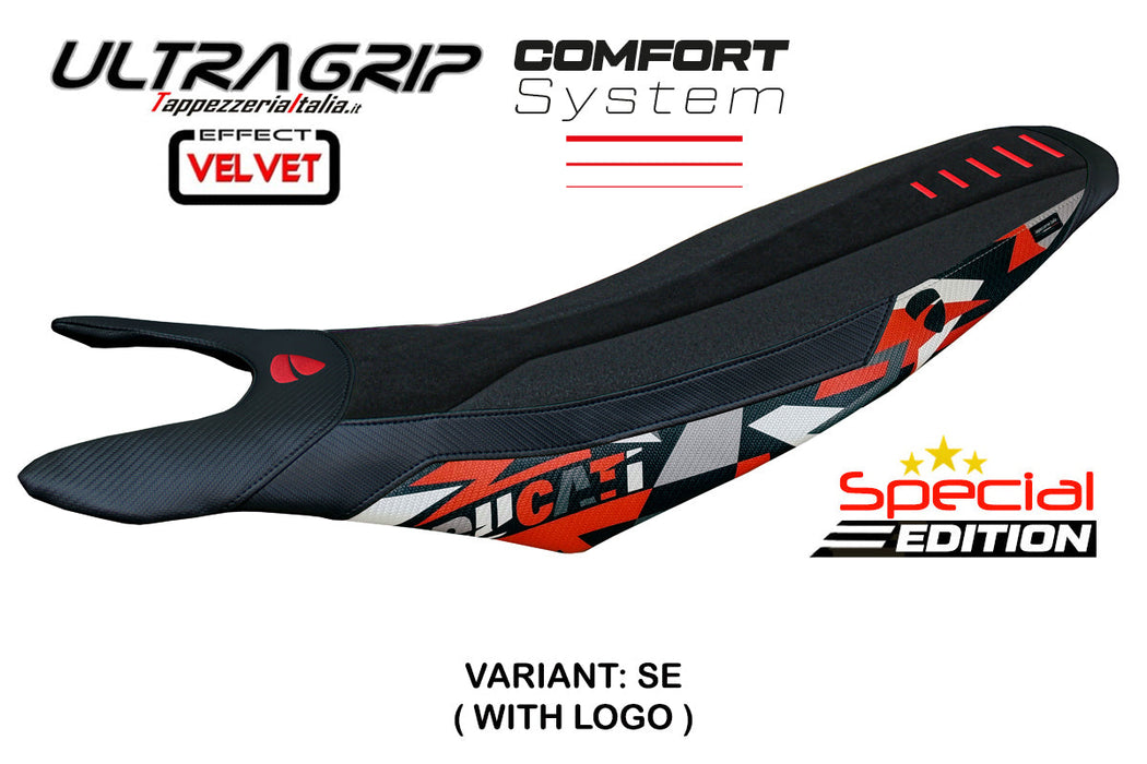 Ducati Hypermotard 698 2024 Seat Cover Tappezzeria Italia Comfort Ultragrip Special Ed.