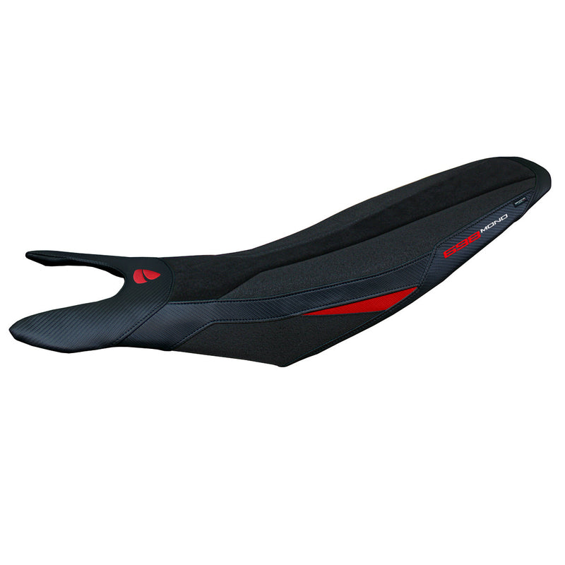 Ducati Hypermotard 698 Mono 2024 Seat Cover Tappezzeria Italia Ultragrip in Red