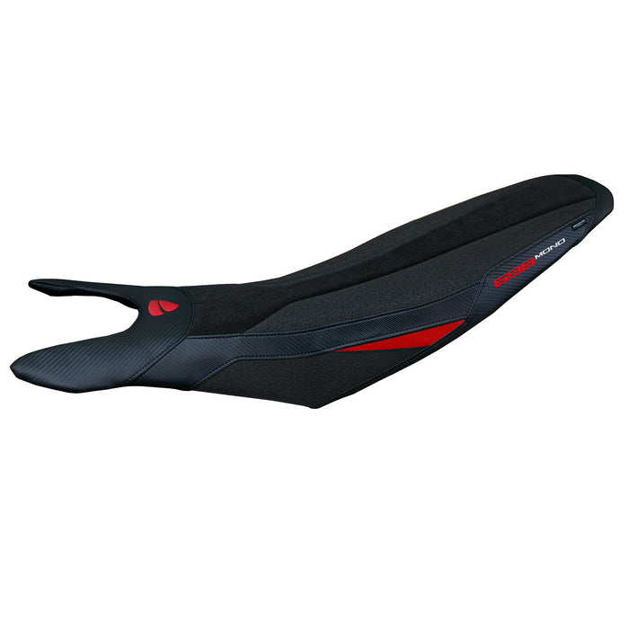 Ducati Hypermotard 698 Mono 2024 Seat Cover Tappezzeria Italia Ultragrip in Red