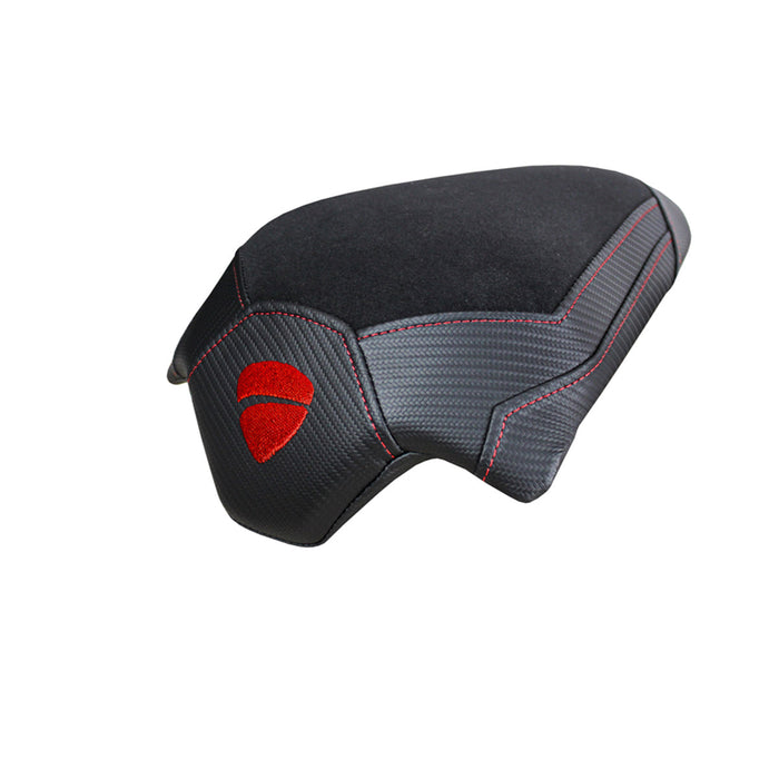 Ducati Streetfighter V4 Passenger 2020-2024 Seat Cover Tappezzeria Italia in Red and Black SE
