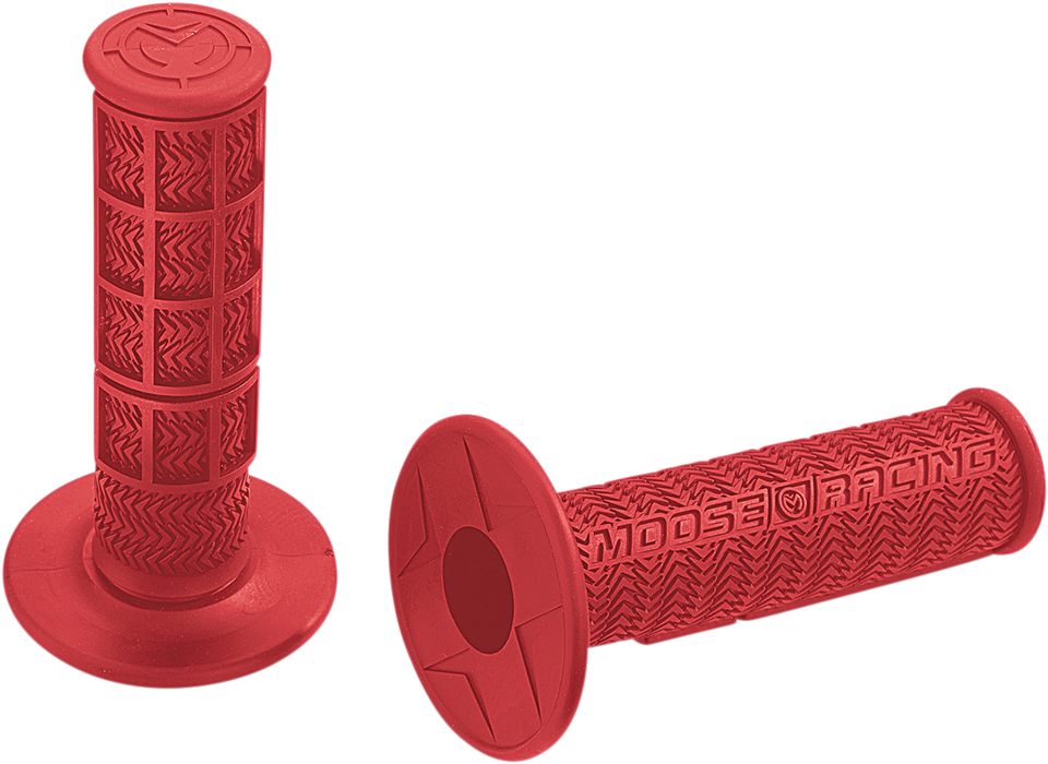 MOOSE RACING Grips - Stealth - MX - Red B01MXR