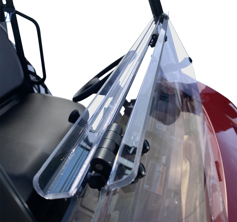 MOOSE UTILITY Full Folding Windshield - Deluxe - Ranger V000266-12200M