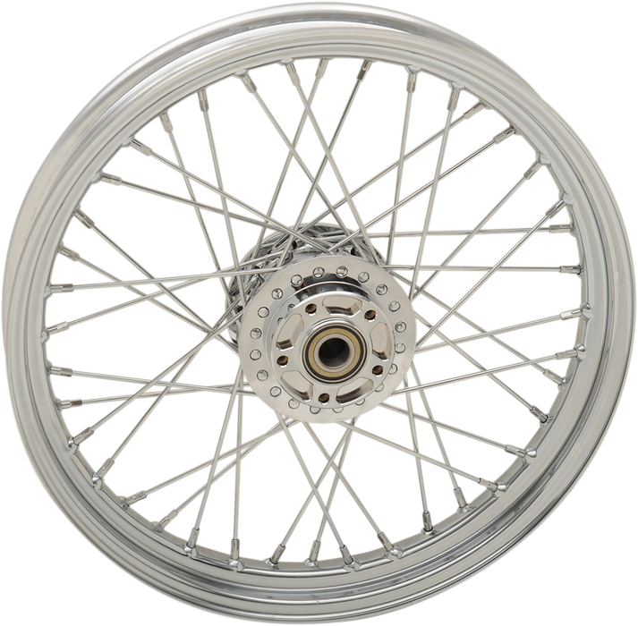 DRAG SPECIALTIES Front Wheel - Single Disc/No ABS - Chrome - 19"x2.50" - '08-'17 FXD 64388