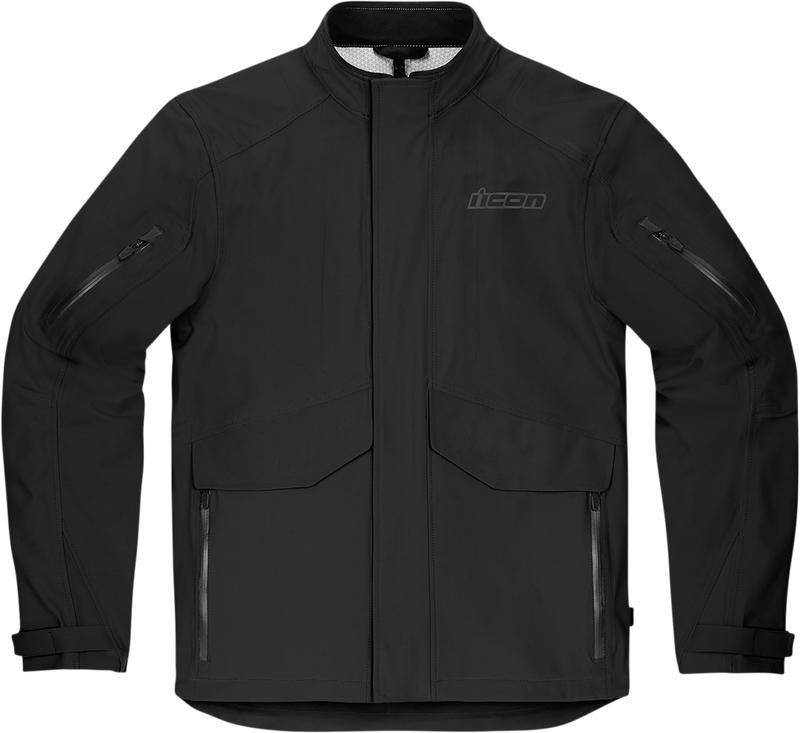 ICON Stormhawk Jacket CE - Black - Medium 2820-5348