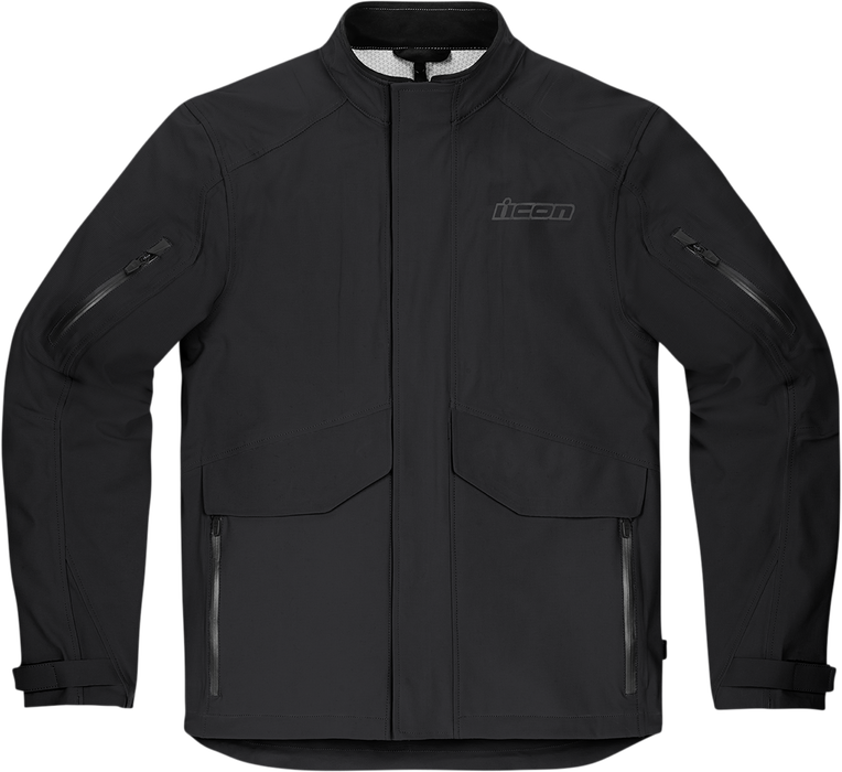 ICON Stormhawk Jacket CE - Black - XL 2820-5350