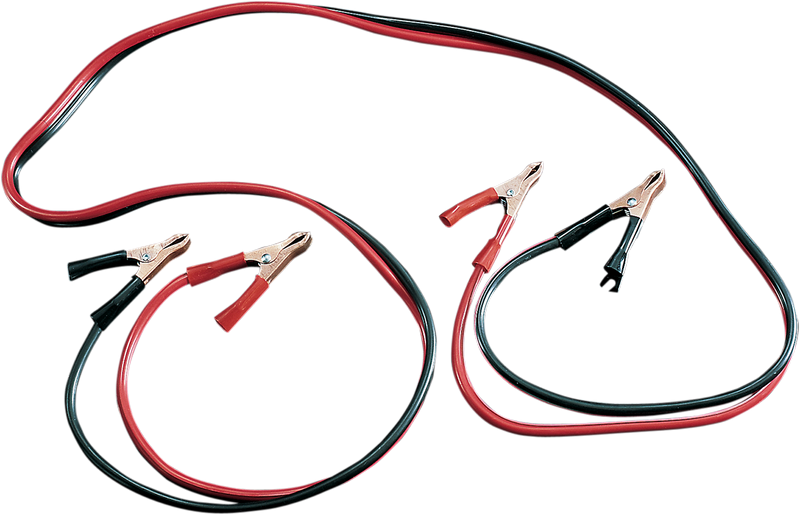 DRAG SPECIALTIES Motorcycle Jumper Cable - 6' 20-0490-BC4
