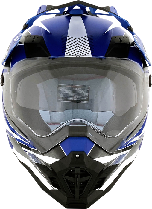 AFX FX-41 Motorcycle Helmet - Range - Matte Blue - Medium 0140-0072