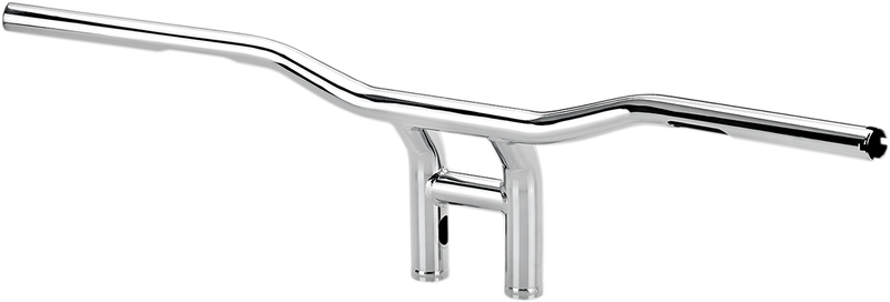 BILTWELL Handlebar - Tyson XL - Pullback - 8" - TBW - Chrome 6258-1055