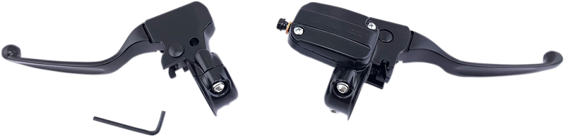 DRAG SPECIALTIES Handlebar Controls - '99 - '06 FLT/FLHT - Black ACT 96-07 CONTROL KIT H07-0786MB-A