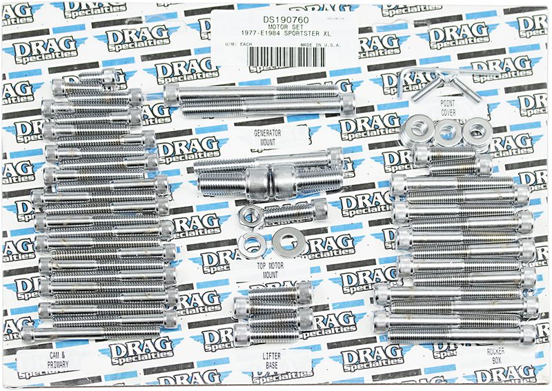 DRAG SPECIALTIES Motor Socket Head Bolts - XL '77-'84 MK101