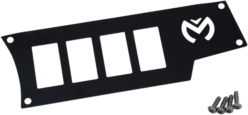 MOOSE UTILITY Dash Plate - Right - Black 100-4350-PU