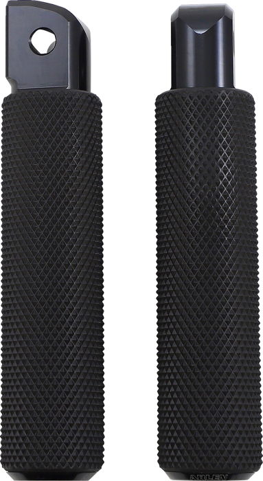 ARLEN NESS Passenger Knurled Footpegs - Black - FLDE 07-943